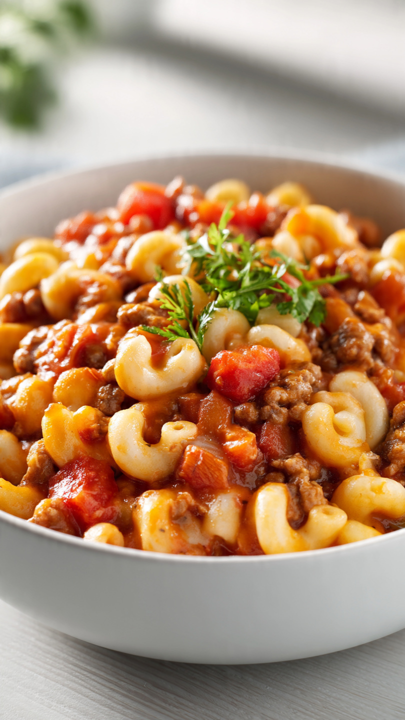 Easy Ground Beef Goulash (Old Fashioned Comfort Food)