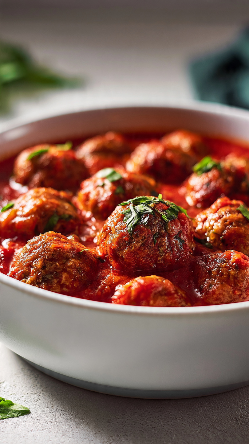 Classic Homemade Beef Meatballs (Easy Italian Recipe)