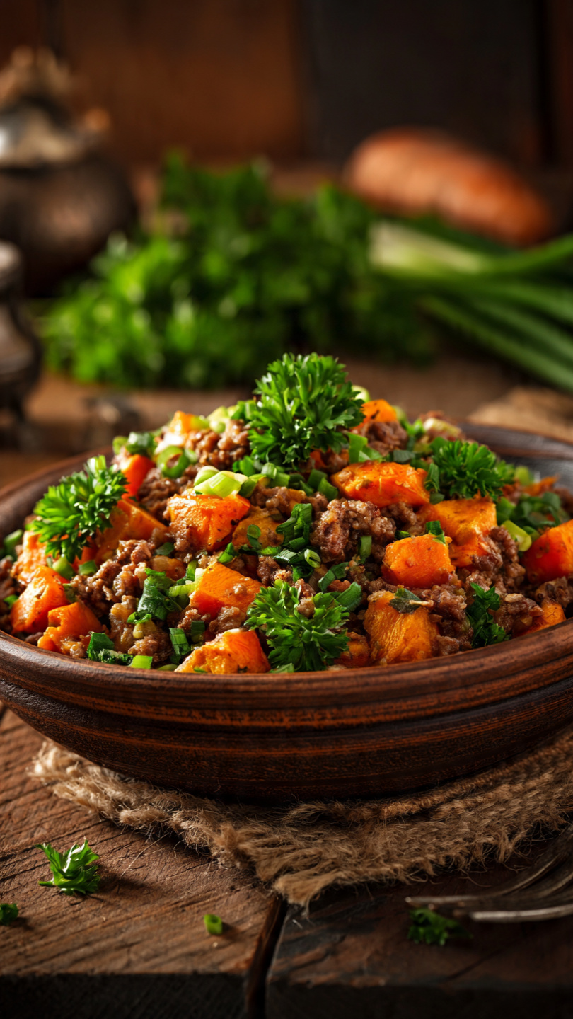 Ground Beef and Sweet Potato Skillet (Easy One-Pan Dinner)