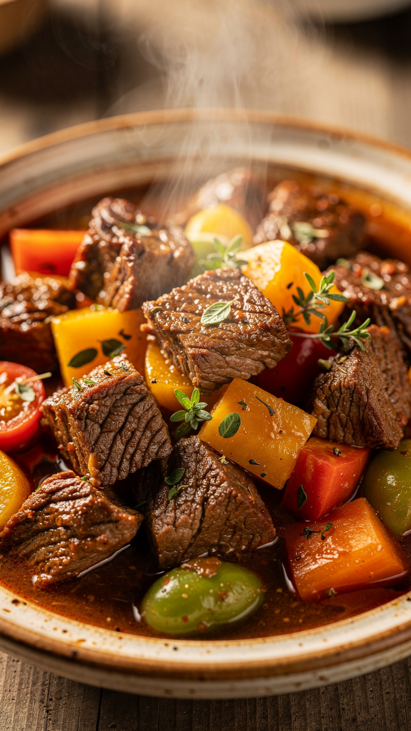 Crockpot Beef Stew (Easy Slow Cooker Recipe)