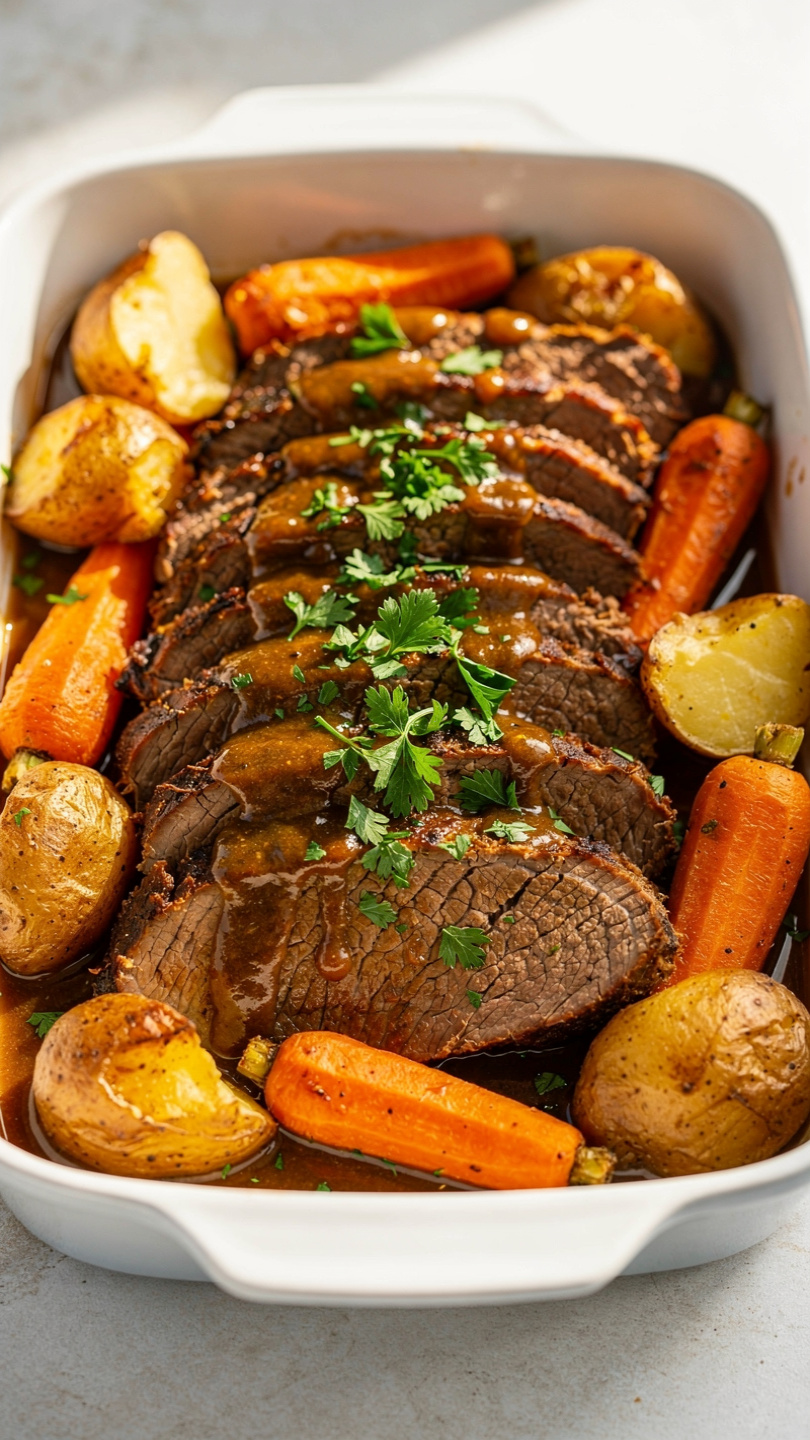 Slow Cooker Beef Roast (The Best Crockpot Pot Roast)