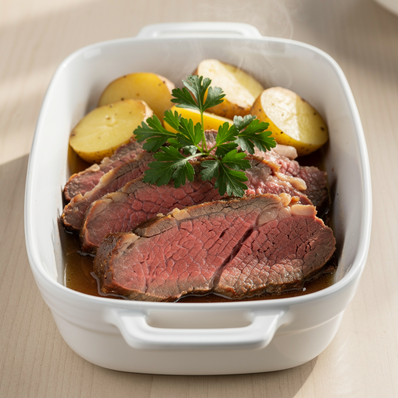Slow Cooker Corned Beef and Cabbage (The Easiest Crockpot Recipe Ever)