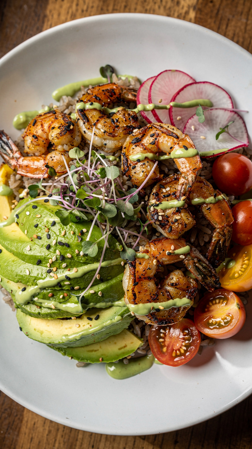 Blackened Shrimp Bowl