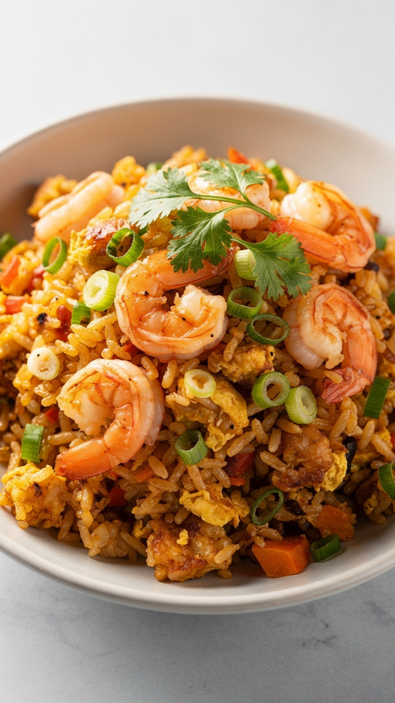 Chinese Shrimp Fried Rice (Better Than Takeout!)
