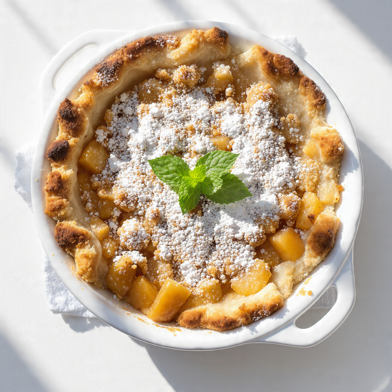 Classic Apple Climeb Pie