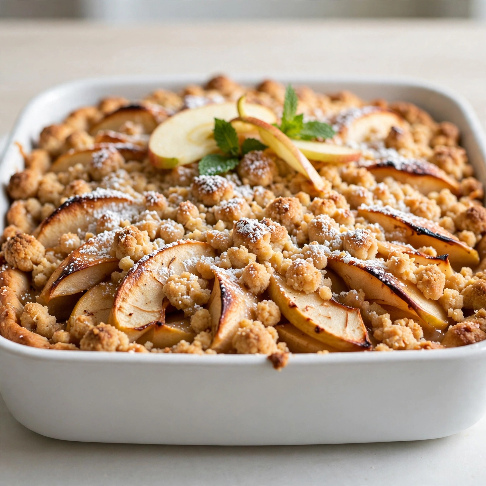 German Apple Pie (Versunkener Apfelkuchen)