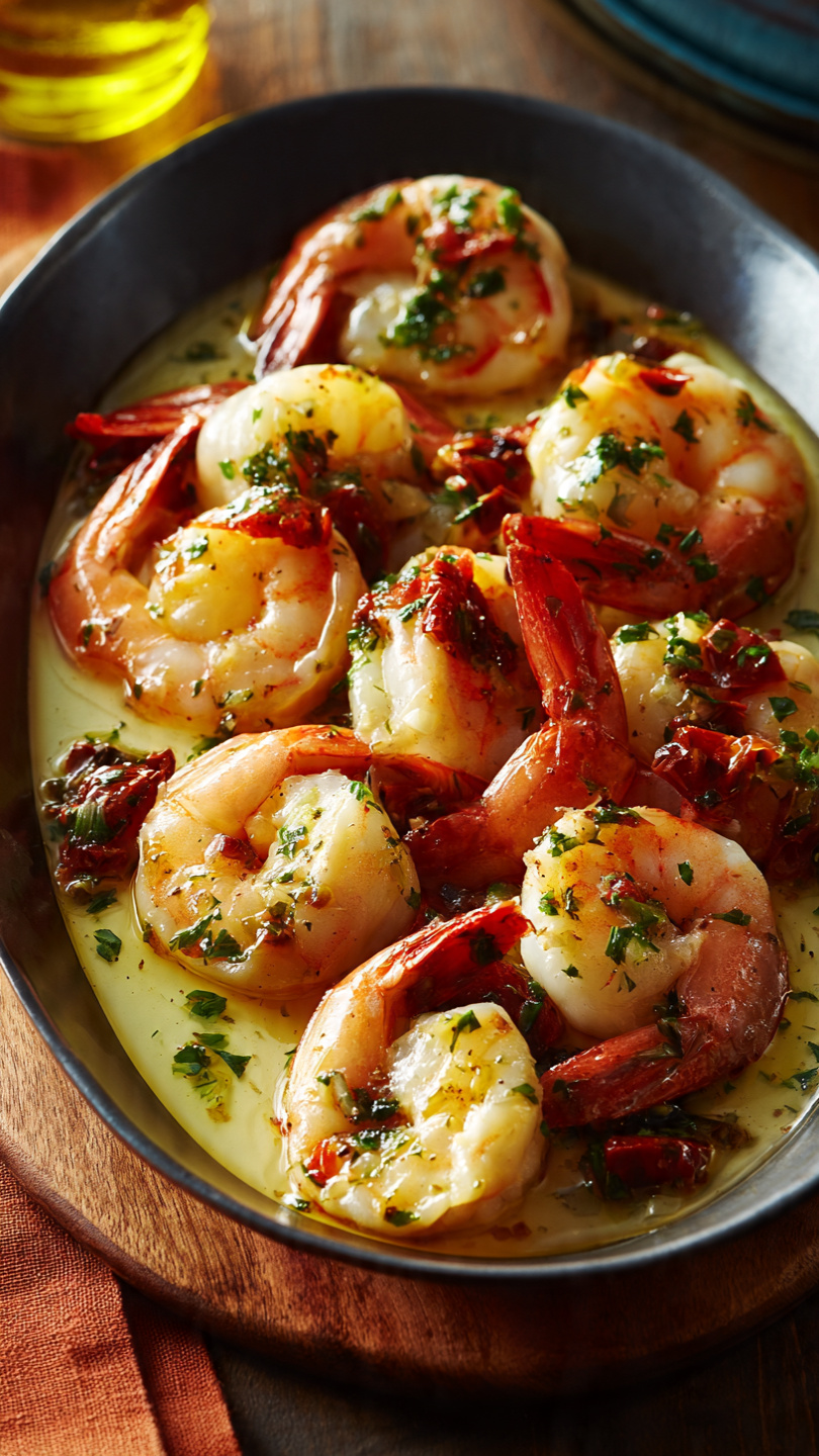 Italian Marinated Shrimp Salad with Feta and Artichokes