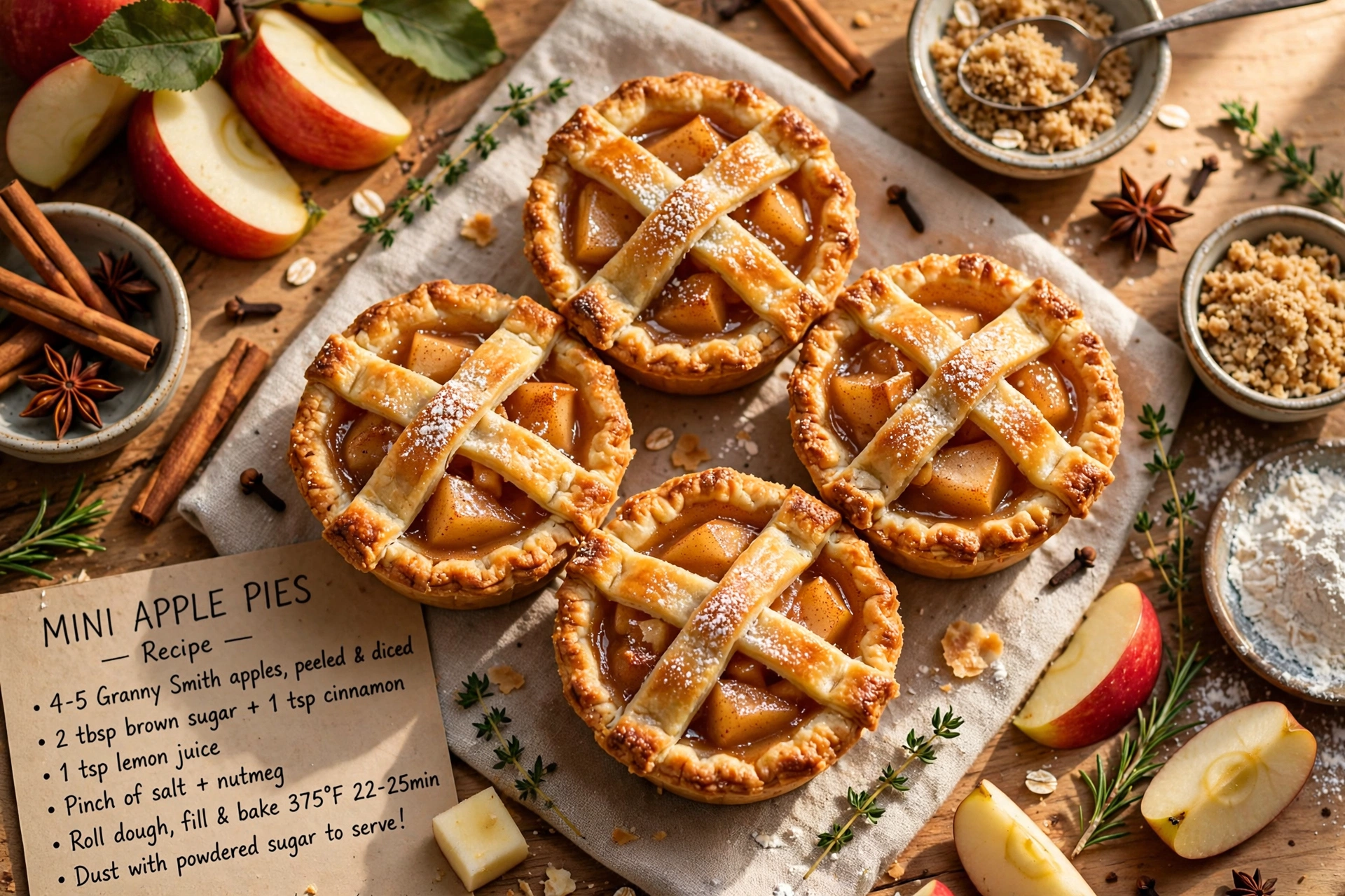 Mini Apple Pies