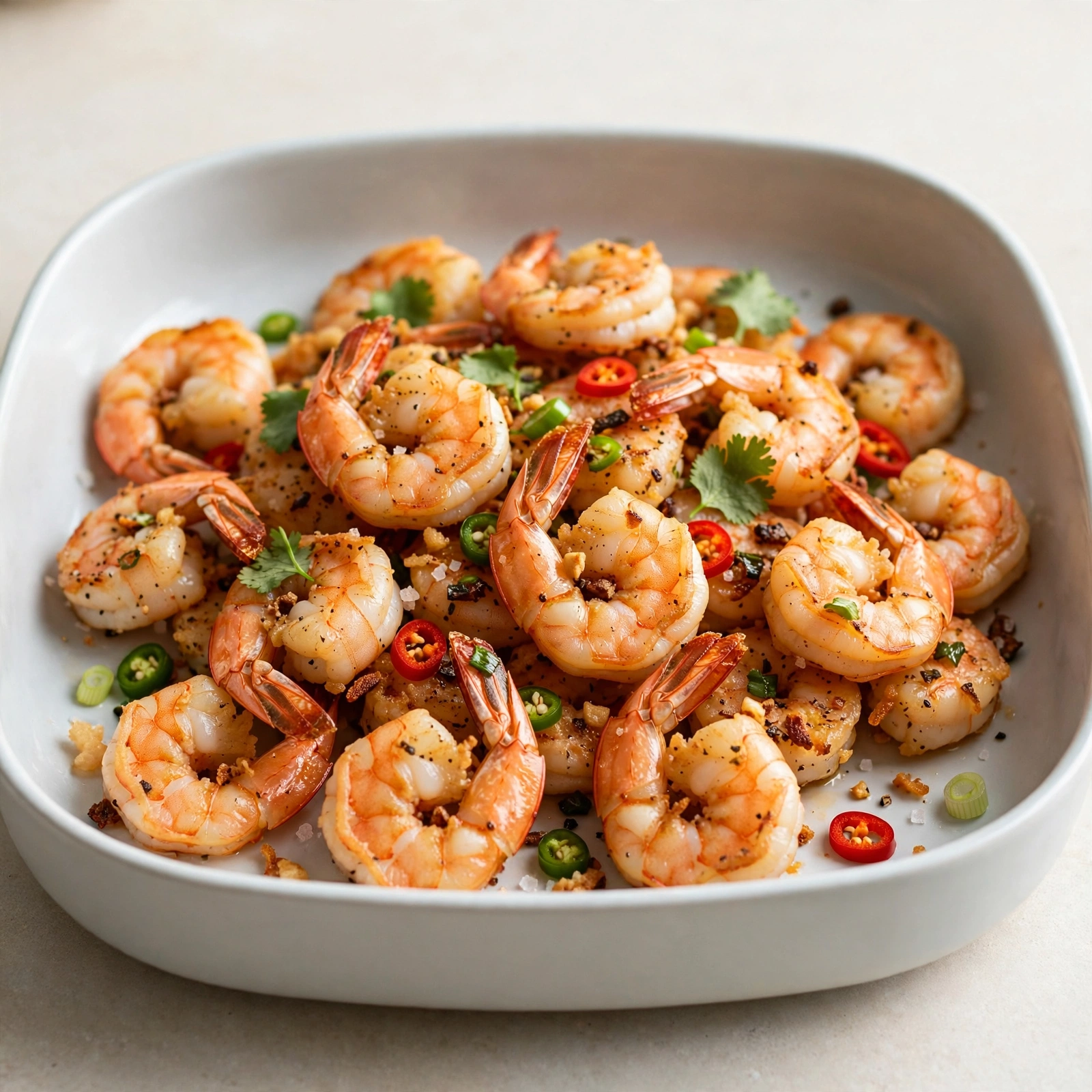 Salt and Pepper Shrimp (Chinese Takeout Style)