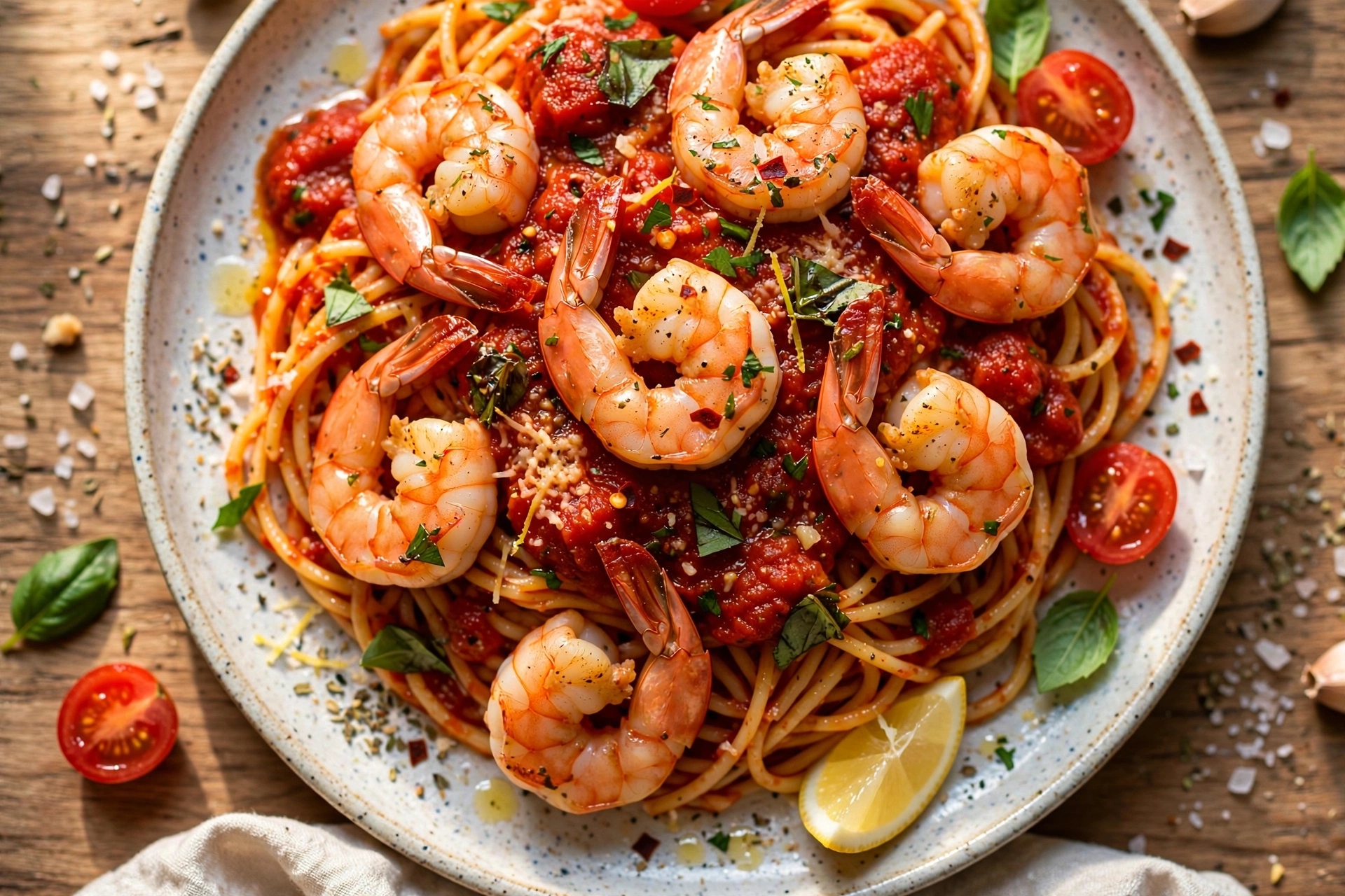 Shrimp Marinara