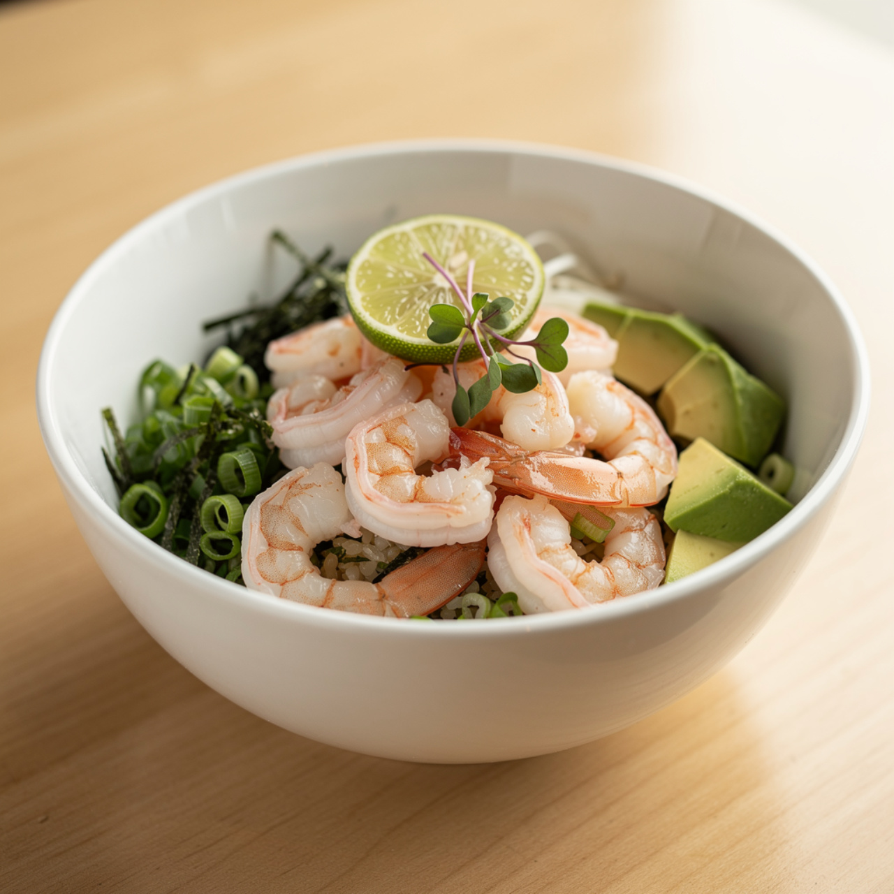 Shrimp Poke Bowl